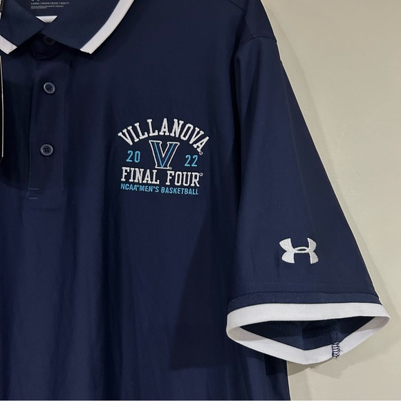 Under Armour 2022 Villanova Basketball Final Four Polo - Picture 2 of 5